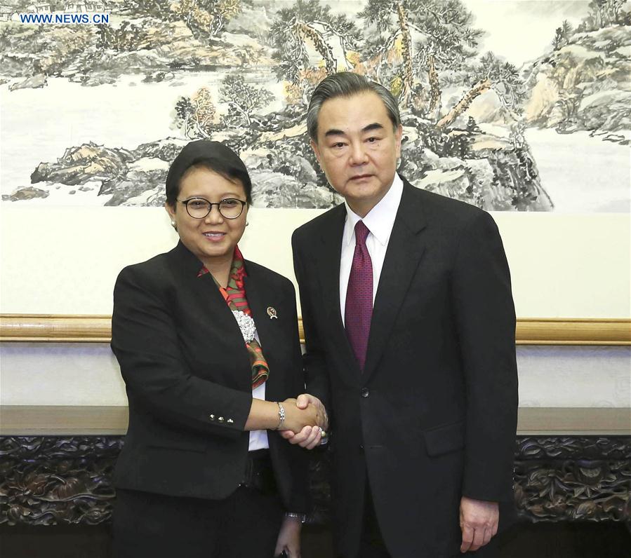 (BRF)CHINA-WANG YI-INDONESIA-FM-MEETING(CN)