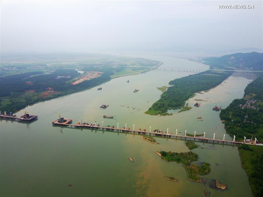 CHINA-JIANGXI-RAILWAY-BRIDGE-CONSTRUCTION(CN)