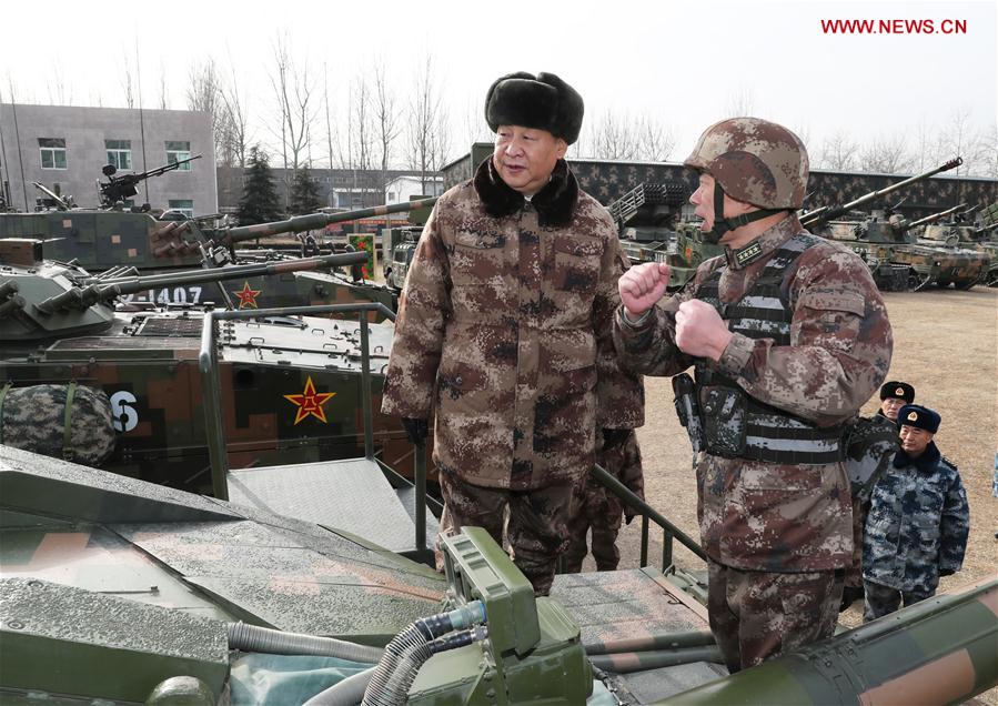 CHINA-XI JINPING-CENTRAL THEATER COMMAND-INSPECTION (CN)