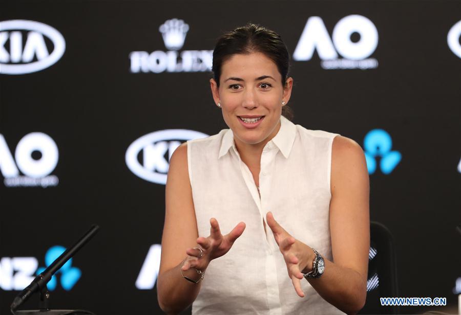 (SP)AUSTRALIA-MELBOURNE-TENNIS-AUSTRALIAN OPEN-GARBINE MUGURUZA