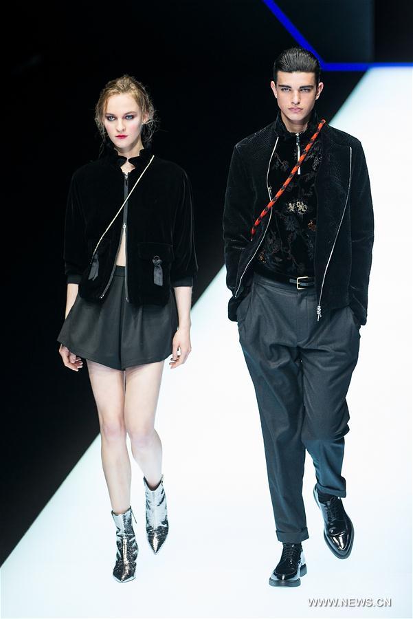 ITALY-MILAN-FASHION WEEK-EMPORIO ARMANI