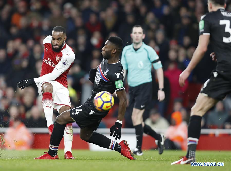 (SP)BRITAIN-LONDON-FOOTBALL-ARSENAL VS CRYSTAL PALACE