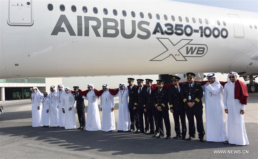 QATAR-DOHA-AIRBUS A350-1000-DEMONSTRATION TOUR