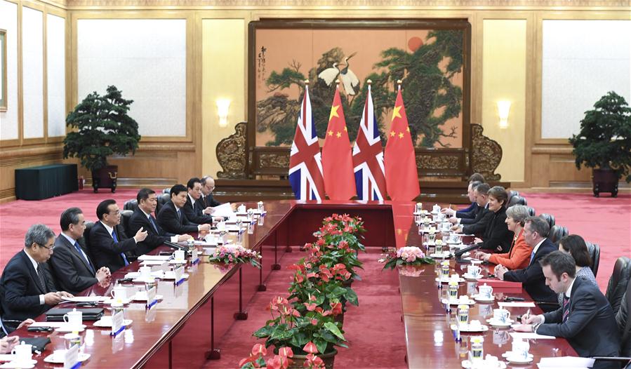 CHINA-BEIJING-LI KEQIANG-BRITISH PM-DIALOGUE (CN)