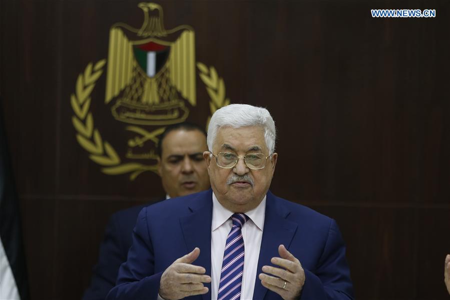 MIDEAST-RAMALLAH-PLO-MEETING-ABBAS