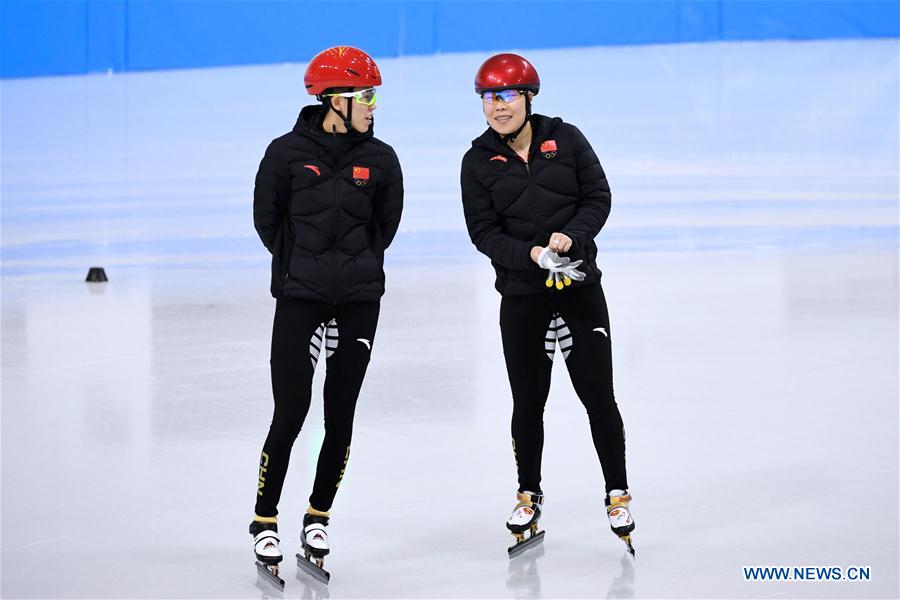 (SP)OLY-SOUTH KOREA-PYEONGCHANG-SHORT TRACK-TRAINING