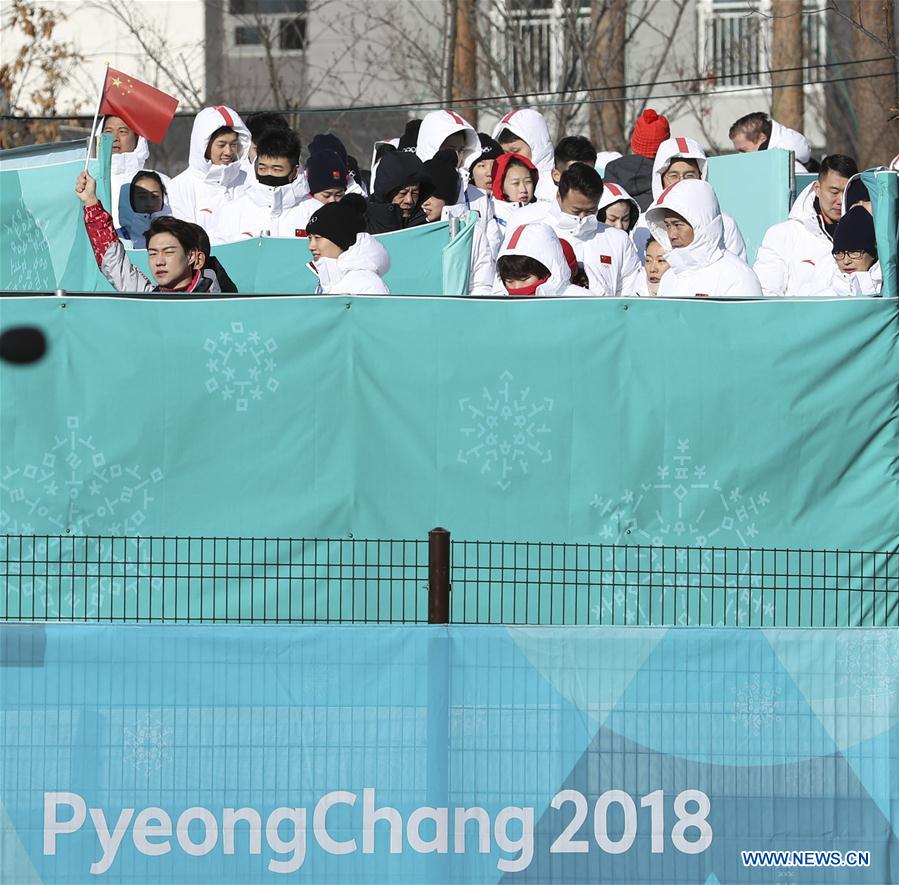 (SP)OLY-SOUTH KOREA-PYEONGCHANG-CHINESE DELEGATION-TEAM WELCOME CEREMONY