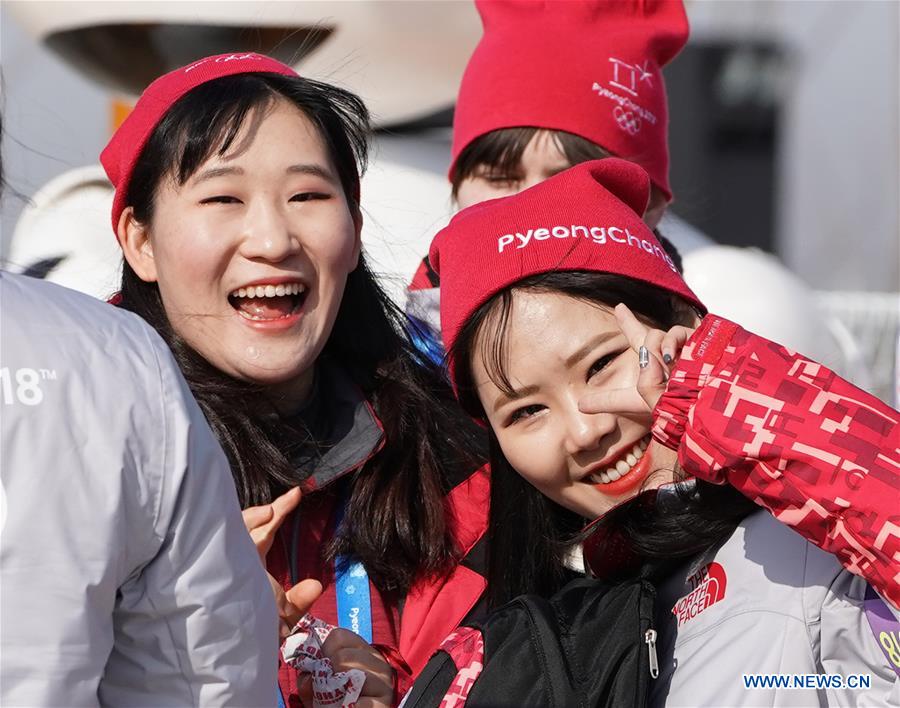 (SP)OLY-SOUTH KOREA-PYEONGCHANG-OPENING CEREMONY-VOLUNTEERS