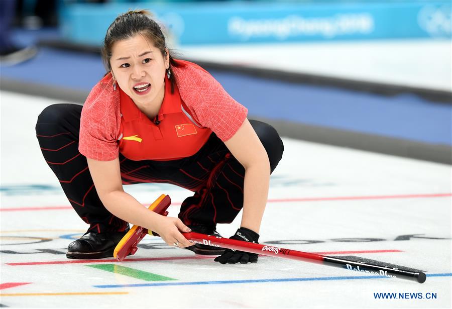 (SP)OLY-SOUTH KOREA-PYEONGCHANG-CURLING-MIXED DOUBLES-CHN VS USA