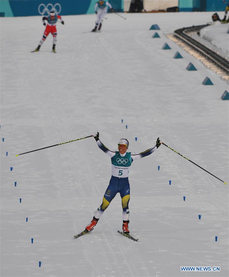 (SP)OLY-SOUTH KOREA-PYEONGCHANG-CROSS-COUNTRY SKIING-LADIES' 7.5KM+7.5KM SKIATHLON