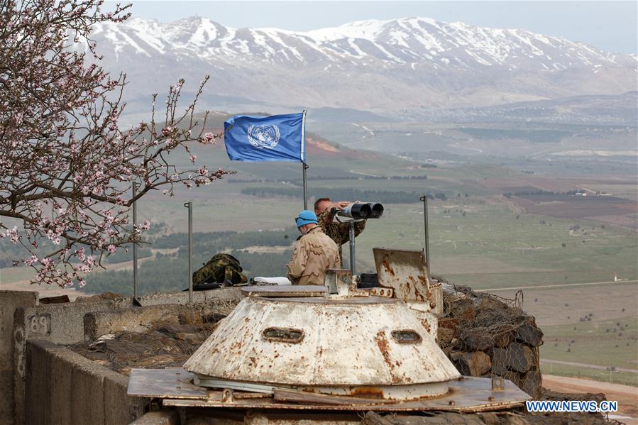 MIDEAST-GOLAN HEIGHTS-UNDOF