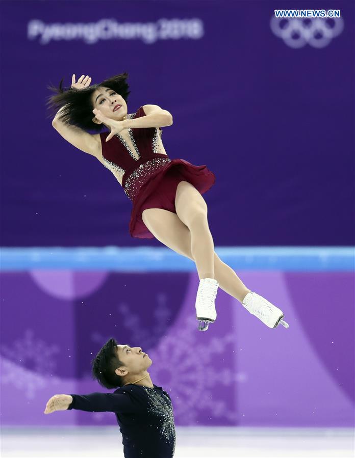 (SP)OLY-SOUTH KOREA-PYEONGCHANG-FIGURE SKATING-PAIR SKATING SHORT PROGRAM