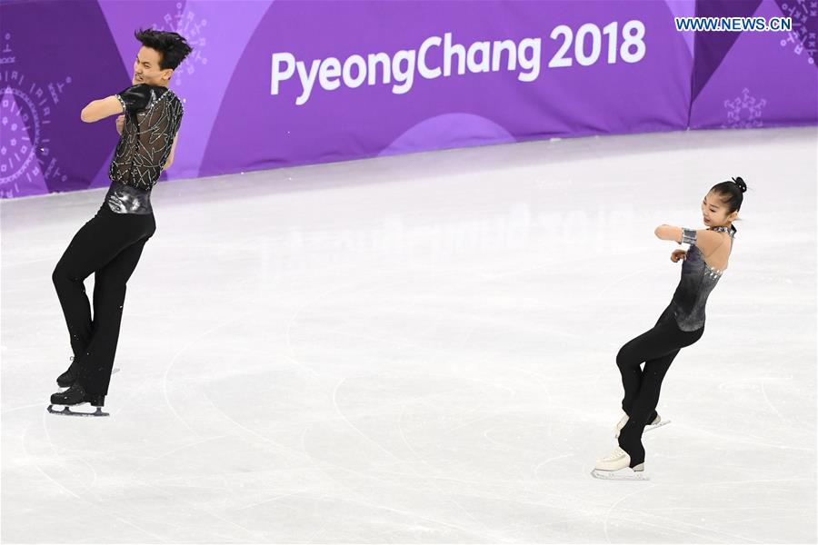 (SP)OLY-SOUTH KOREA-PYEONGCHANG-FIGURE SKATING-PAIR SKATING SHORT PROGRAM