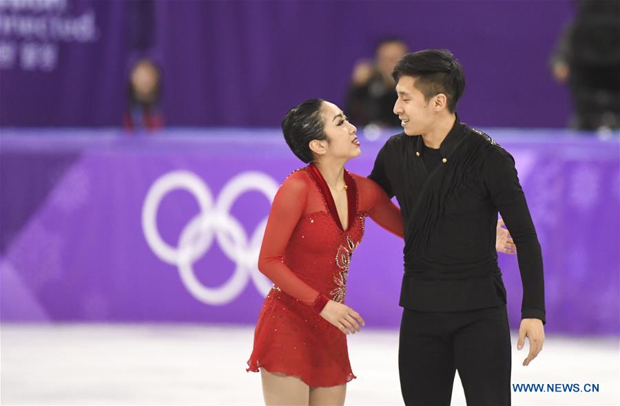 (SP)OLY-SOUTH KOREA-PYEONGCHANG-FIGURE SKATING-PAIR SKATING FREE SKATING