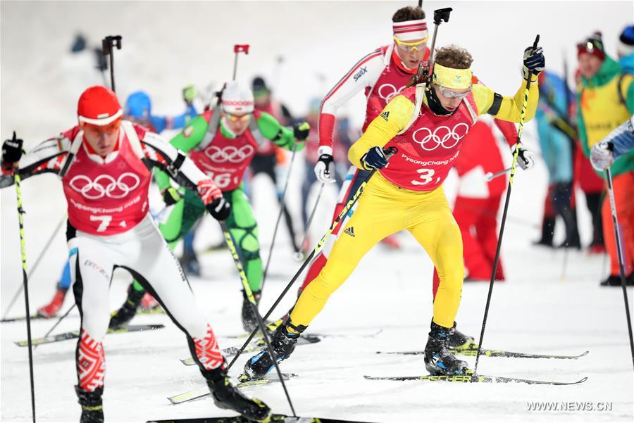 (SP)OLY-SOUTH KOREA-PYEONGCHANG-BIATHLON-MEN'S 4X7.5KM RELAY