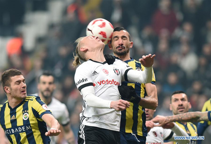 (SP)TURKEY-ISTANBUL-ZIRAAT TURKISH CUP-SEMIFINAL-BESIKTAS VS FENERBAHCE