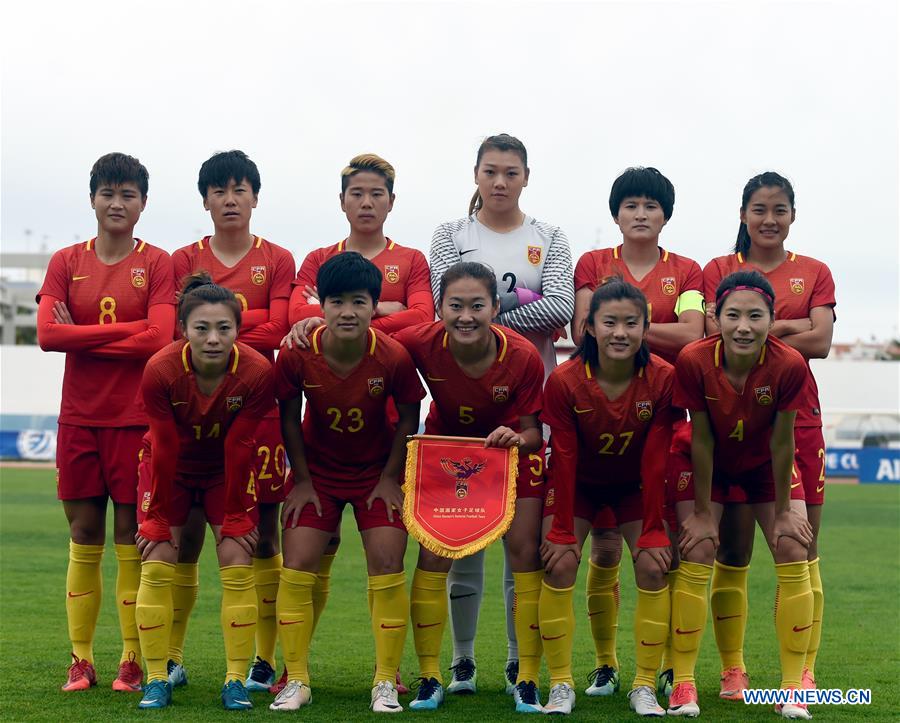 (SP)PORTUGAL-SANTO ANTONIO-SOCCER-ALGARVE CUP-CHN VS RUS