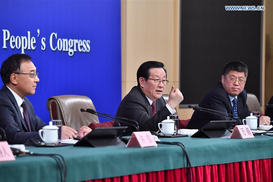 (TWO SESSIONS)CHINA-BEIJING-NPC-PRESS CONFERENCE-INNOVATIVE COUNTRY (CN)