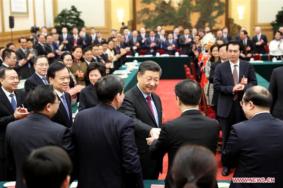 (TWO SESSIONS)CHINA-BEIJING-XI JINPING-NPC-PANEL DISCUSSION (CN)