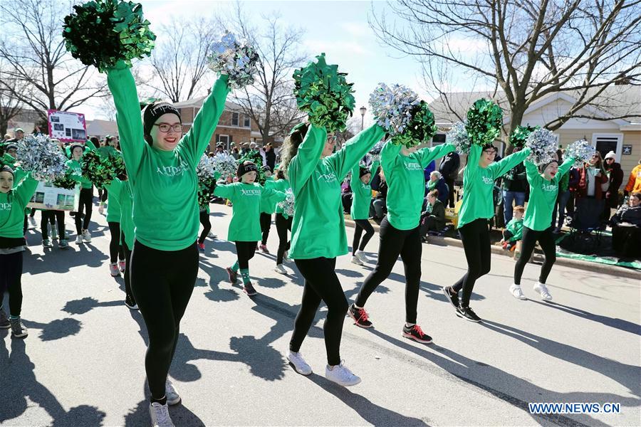 U.S.-CHICAGO-ST. PATRICK'S DAY-PARADE