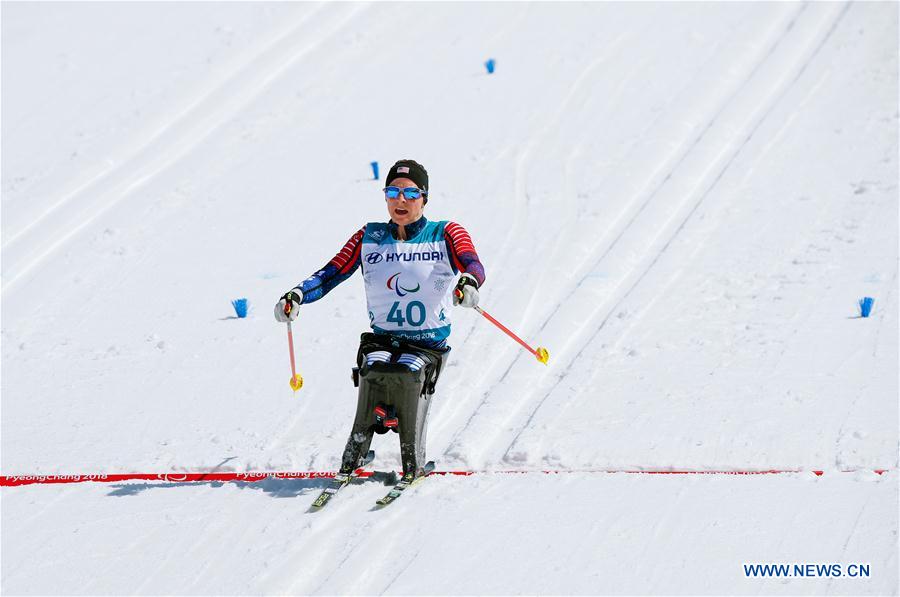 (SP)OLY-PARALYMPIC-SOUTH KOREA-PYEONGCHANG-CROSS-COUNTRY SKIING-WOMEN'S 12KM, SITTING 