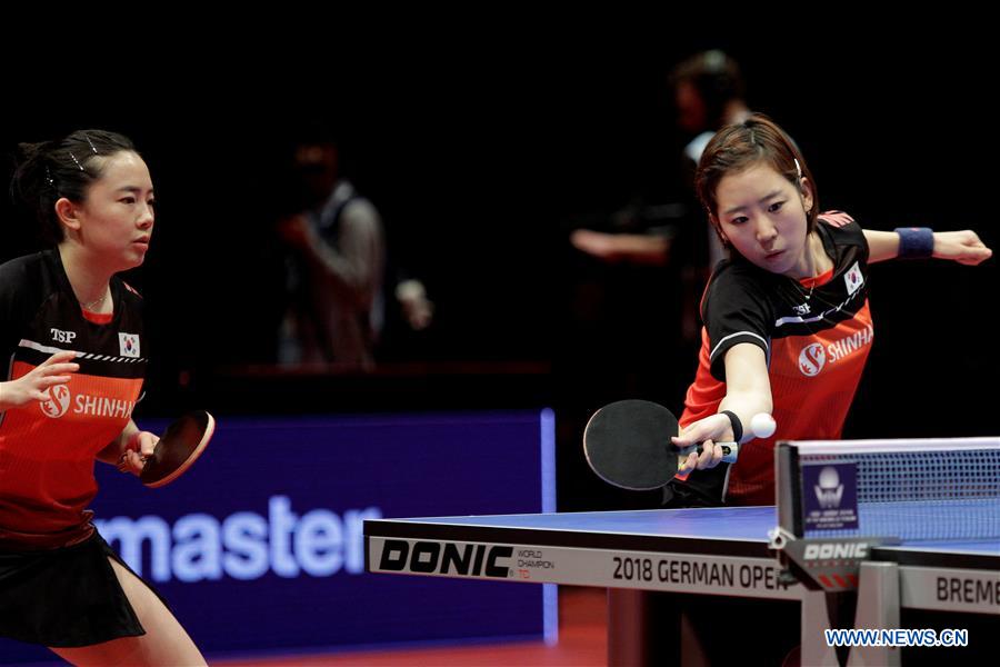 (SP)GERMANY-BREMEN-TABLE TENNIS-GERMAN OPEN