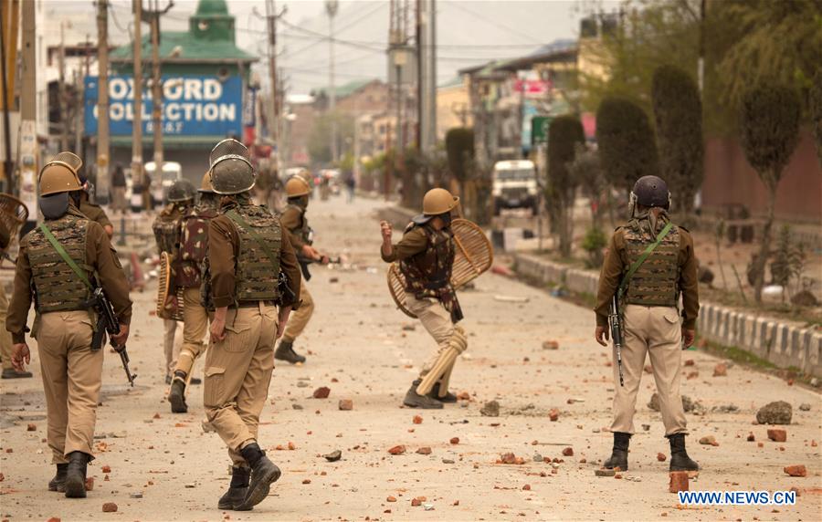 INDIAN-CONTROLLED KASHMIR-SRINAGAR-CLASHES