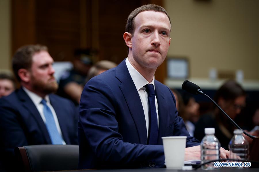 U.S.-WASHINGTON D.C.-FACEBOOK-ZUCKERBERG-HEARING