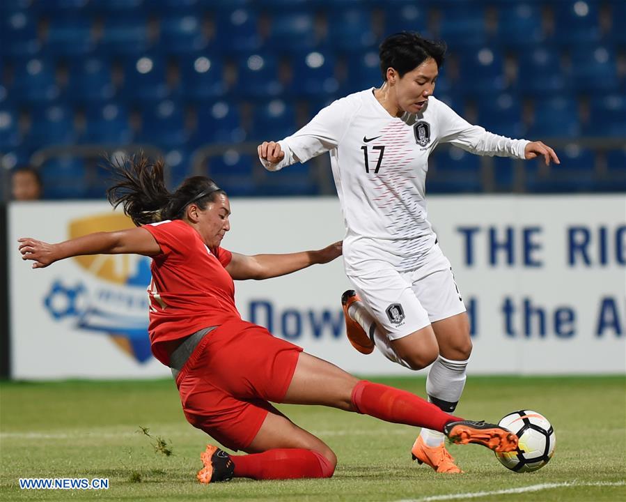 (SP)JORDAN-AMMAN-FOOTBALL-WOMEN'S ASIAN CUP-PHI-KOR