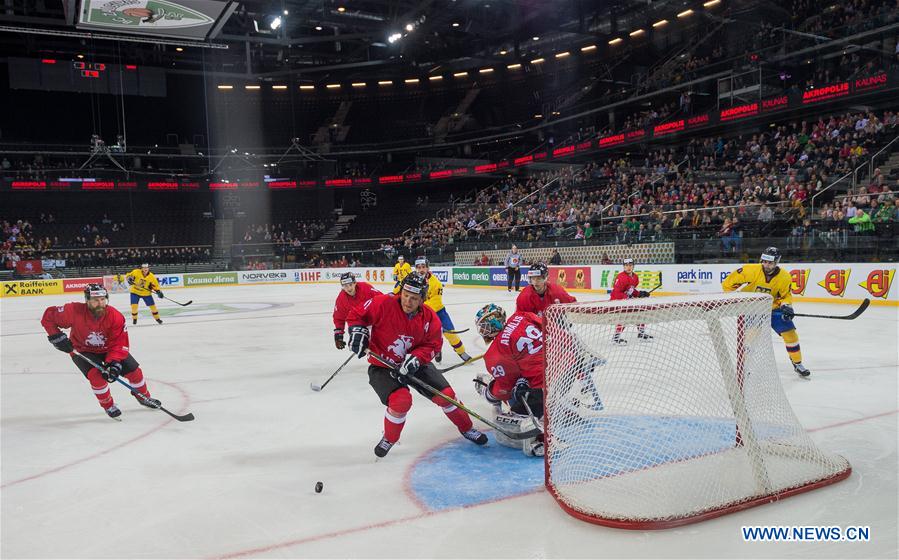 (SP)LITHUANIA-KAUNAS-ICE HOCKEY-IIHF-WORLD CHAMPIONSHP-DIVISION I