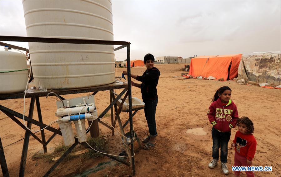 JORDAN-MAFRAQ-SYRIAN REFUGEES-SETTLEMENT