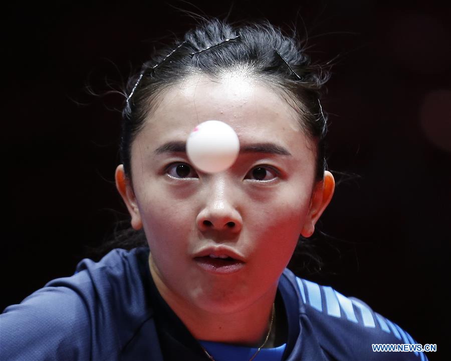 (SP)SWEDEN-HALMSTAD-ITTF WORLD TEAM CHAMPIONSHIPS 2018-SEMIFINAL-DPRK AND SOUTH KOREA