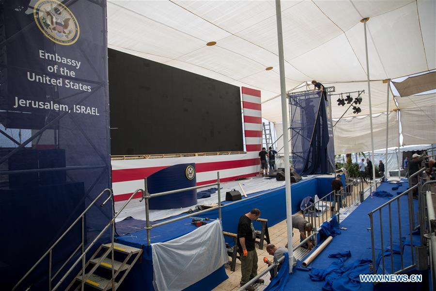 MIDEAST-JERUSALEM-NEW U.S. EMBASSY-PREPARATION