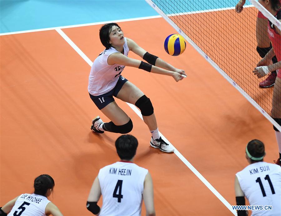 (SP)CHINA-ZHEJIANG-BEILUN-VOLLEYBALL-NATIONS LEAGUE-CHINA VS SOUTH KOREA