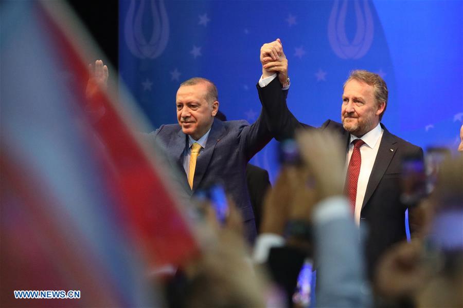 BOSNIA AND HERZEGOVINA-SARAJEVO-TURKEY-PRESIDENT-ELECTION RALLY