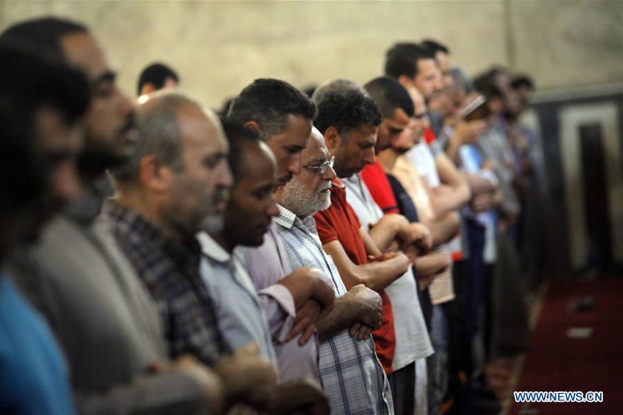 EGYPT-CAIRO-RAMADAN-TARAWIH PRAYER