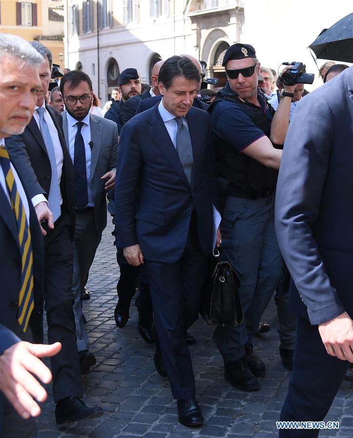 ITALY-ROME-PM-DESIGNATE-CONTE