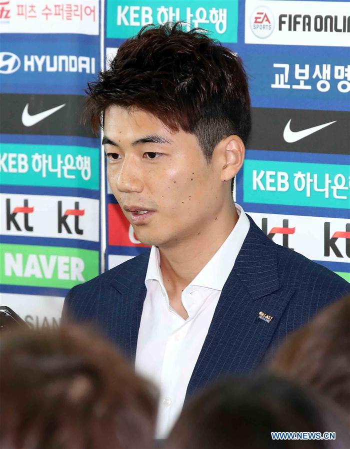 (SP)SOUTH KOREA-SEOUL-SOCCER-WORLD CUP-NATIONAL TEAM-DEPARTURE