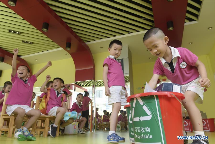 CHINA-HEBEI-WORLD ENVIRONMENT DAY-KINDERGARTEN (CN)