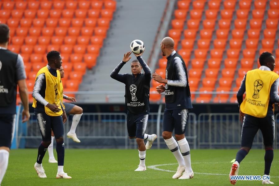 (SP)RUSSIA-YEKATERINBURG-2018 WORLD CUP-FRANCE-TRAINING 