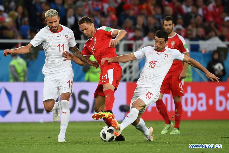 (SP)RUSSIA-KALININGRAD-2018 WORLD CUP-GROUP E-SWITZERLAND VS SERBIA