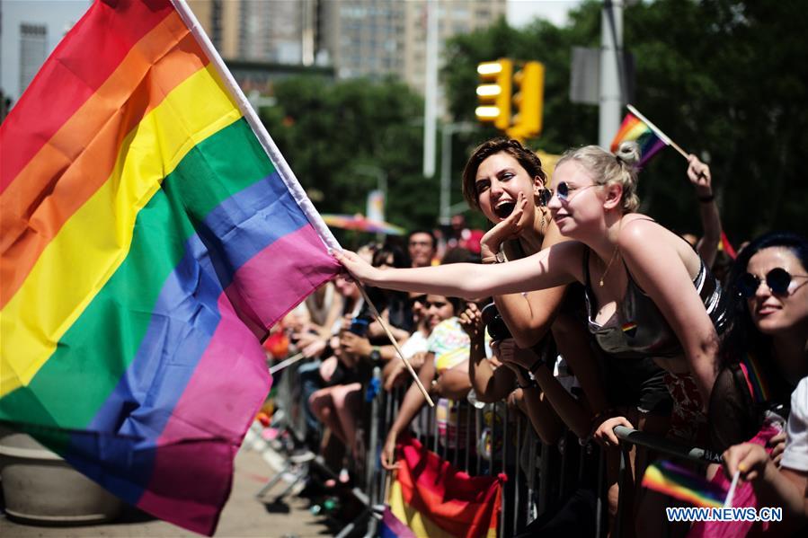 U.S.-NEW YORK-PRIDE PARADE