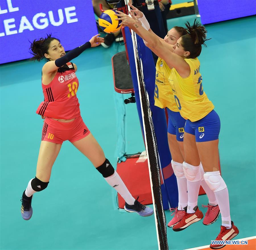 (SP)CHINA-NANJING-VOLLEYBALL-FIVB NATIONS LEAGUE-WOMEN'S FINALS(CN)