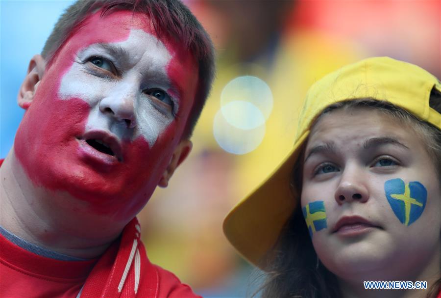 (SP)RUSSIA-SAINT PETERSBURG-2018 WORLD CUP-ROUND OF 16-SWITZERLAND VS SWEDEN