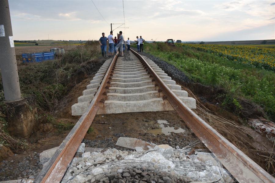 TURKEY-TEKIRDAG-TRAIN-DERAILMENT