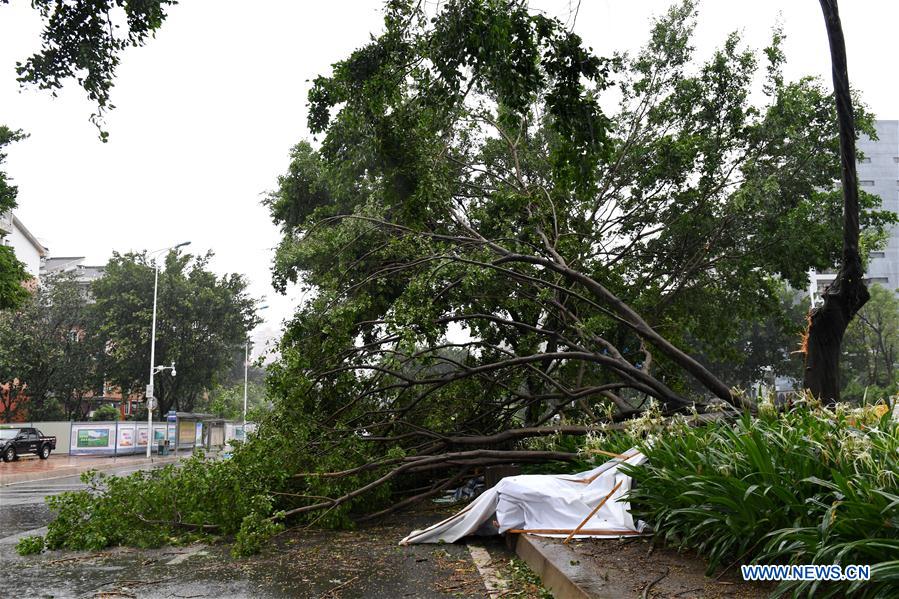 CHINA-TYPHOON MARIA-LANDFALL (CN)