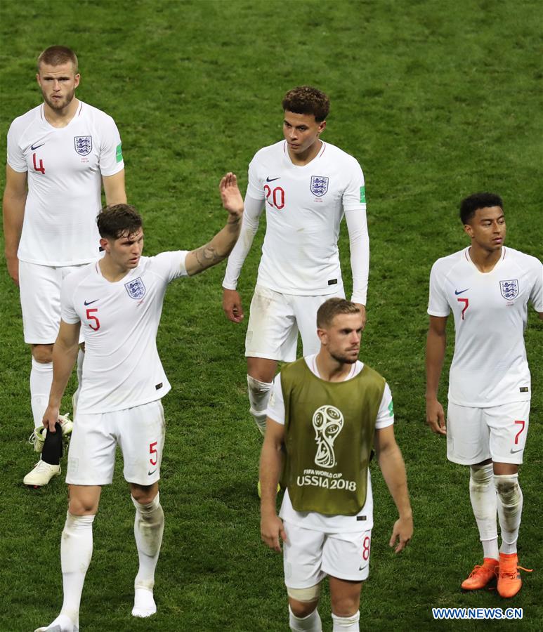 (SP)RUSSIA-MOSCOW-2018 WORLD CUP-SEMIFINAL-ENGLAND VS CROATIA