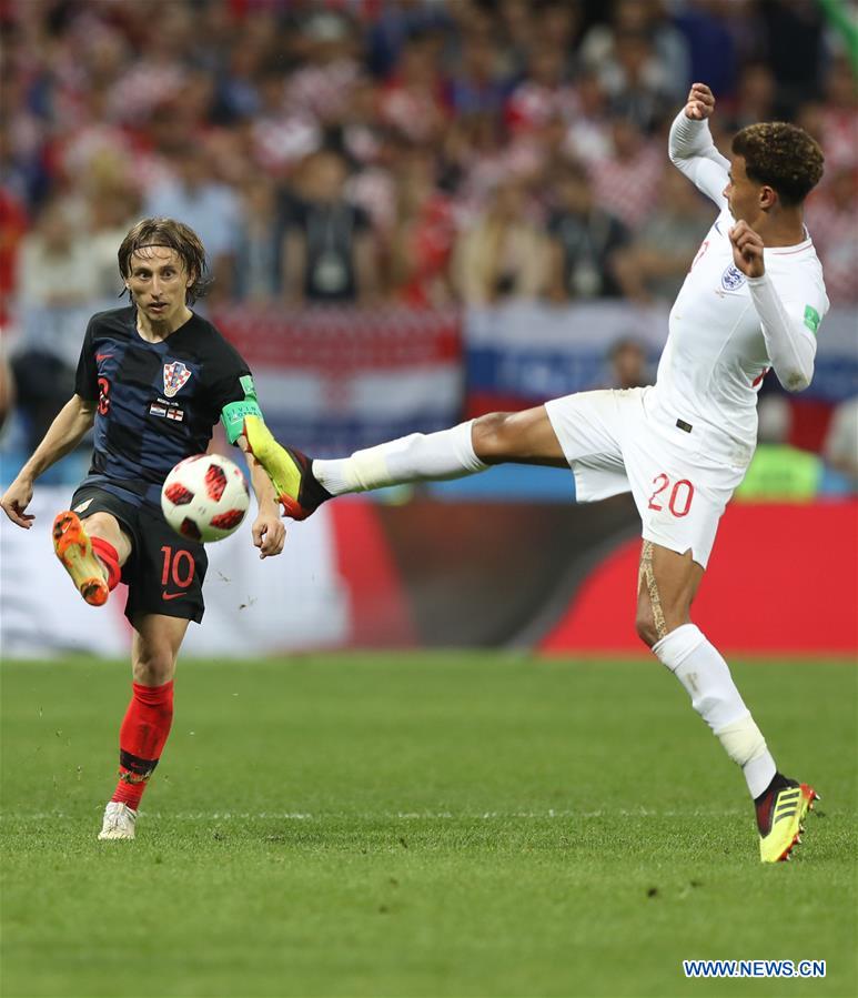 (SP)RUSSIA-MOSCOW-2018 WORLD CUP-SEMIFINAL-ENGLAND VS CROATIA