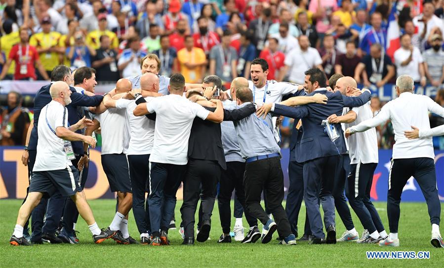 (SP)RUSSIA-MOSCOW-2018 WORLD CUP-FINAL-FRANCE VS CROATIA