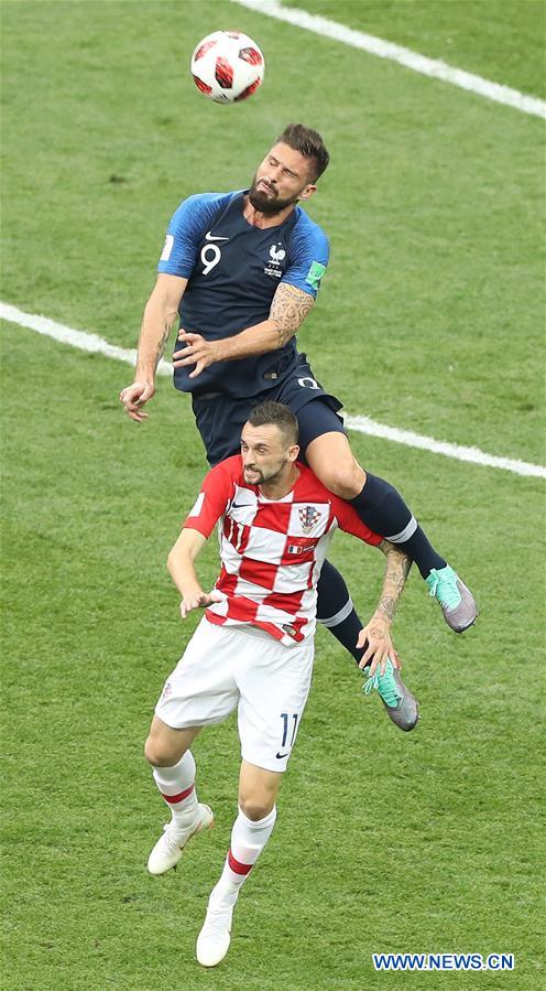 (SP)RUSSIA-MOSCOW-2018 WORLD CUP-FINAL-FRANCE VS CROATIA